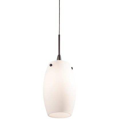 George Kovacs Droplets 12in 1-Light Pendant | Sable Bronze | Kitchen Island & Dining Room | 12 x 7 in | Model P402-30-467