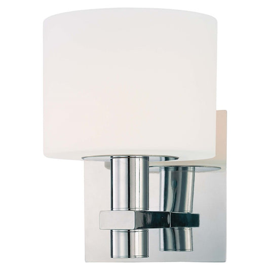 George Kovacs Stem 8in 1-Light Bath Vanity Light | Contemporary Chrome | Bathroom Vanity & Powder Room | 6 x 7 x 8 in | Model P5191-077