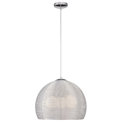 George Kovacs 3-Light Pendant | Contemporary Chrome | Kitchen Island & Dining Room | 16 x 13 in, Dimmable | Model P652-077