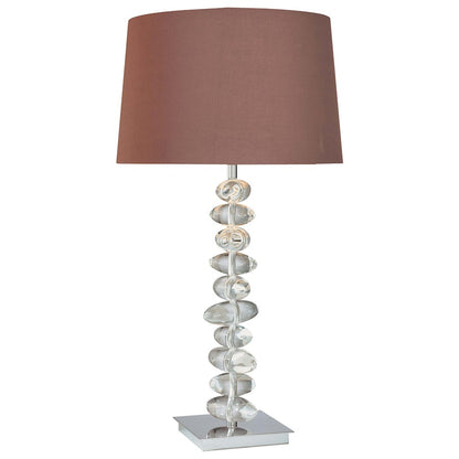George Kovacs Portables 16in Table Lamp | Contemporary Chrome | Living Room & Bedroom Accent | 16 x 16 x 29 in | Model P733-077