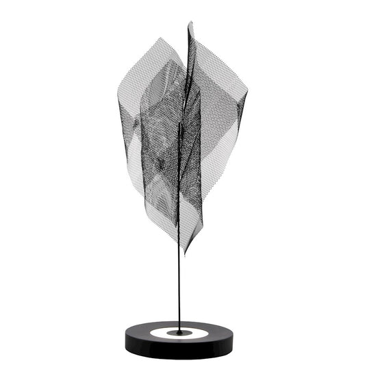 Minka George Kovacs Alambre LED Table Lamp | Modern Coal Metal | Living Room & Bedroom Accent | 22in H, 16W LED, Non-Dimmable | Model P8564-1-66A-L