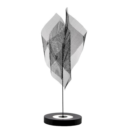 Minka George Kovacs Alambre LED Table Lamp | Modern Coal Metal | Living Room & Bedroom Accent | 22in H, 16W LED, Non-Dimmable | Model P8564-1-66A-L