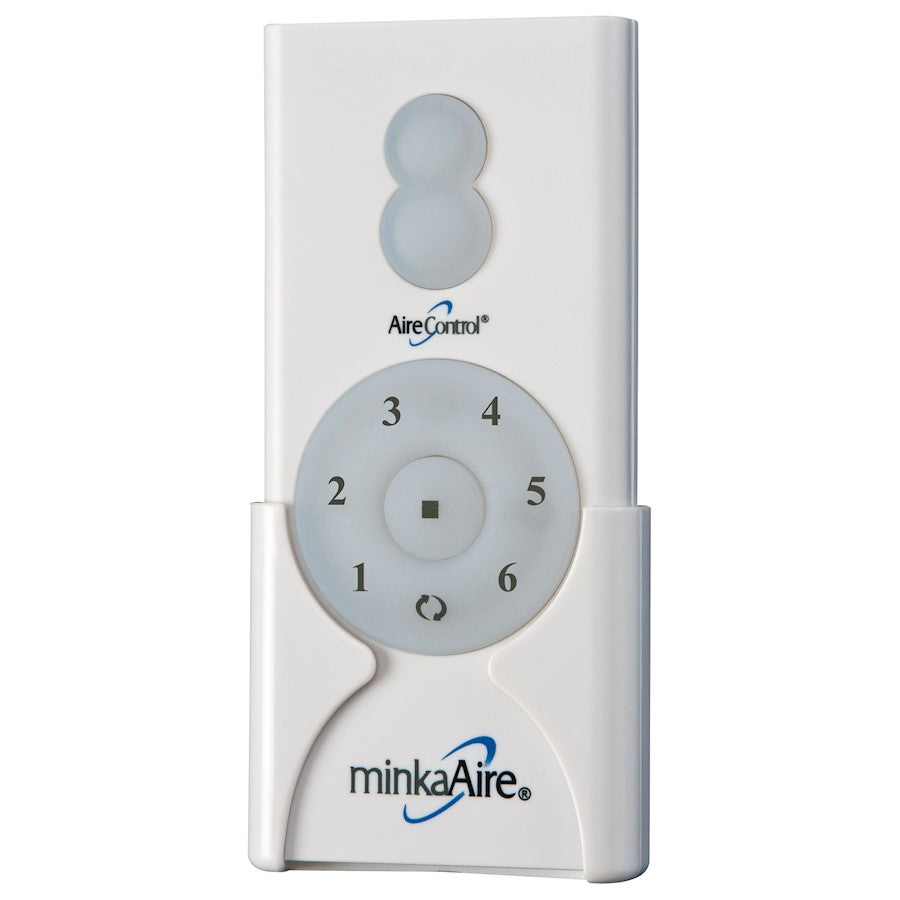 Minka Aire Artemis Hand-Held Remote Control | Universal Fan Remote | Ceiling Fan Speed & Light Control | 2.25 x 5 x 0.62 in | Model RC600