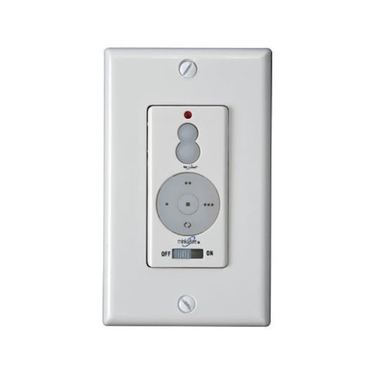 Minka Aire 210 Wall Control System | White | Ceiling Fan Remote & Control | 4.75 x 2.75 x 4.75 in | Model WC210