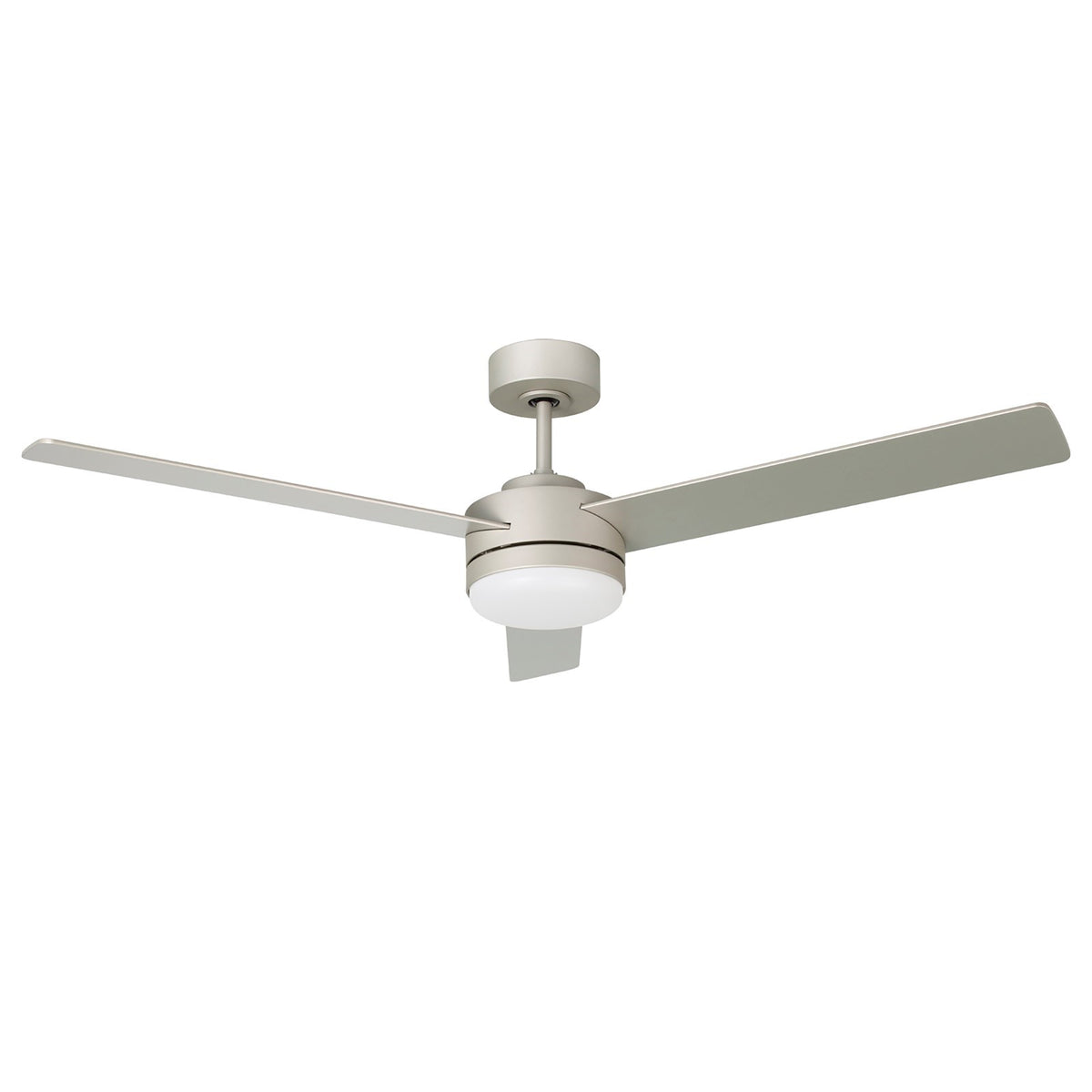 Millennium Lighting Trestwyn 52in 3-Blade 5CCT LED Ceiling Fan | Transitional Brushed Pewter and Etched Acrylic | Bedroom | Model 1100LED-BP-BP