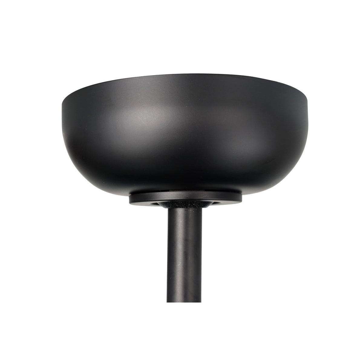 Millennium Lighting Kylpin 52in 3-Blade Ceiling Fan | Transitional Matte Black and Etched Acrylic | Bedroom & Kitchen | Model 1101LED-MBK-MBK