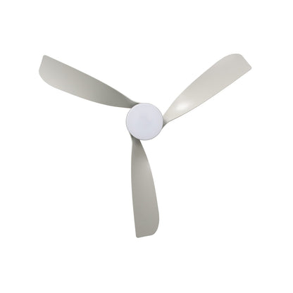 Millennium Lighting Hammerlin 52in 3-Blade Ceiling Fan | Transitional Brushed Pewter | Bedroom & Living Room | Model 1103LED-BP-BP