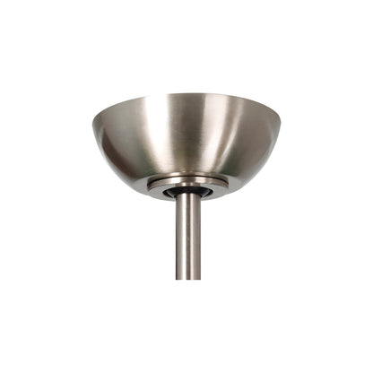 Millennium Lighting Hammerlin 60in 3-Blade LED Ceiling Fan | Transitional Brushed Nickel and Maple ABS | Bedroom & Living Room | Model 1113LED-BN-MP
