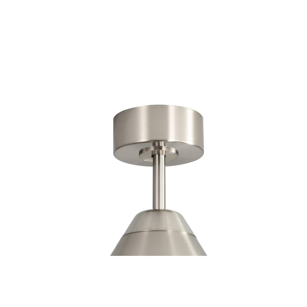 Millennium Lighting Karrston 54in 3-Blade LED Ceiling Fan | Transitional Brushed Nickel and Grey Acrylic Lens | Living Room | Model 1120LED-BN-GR