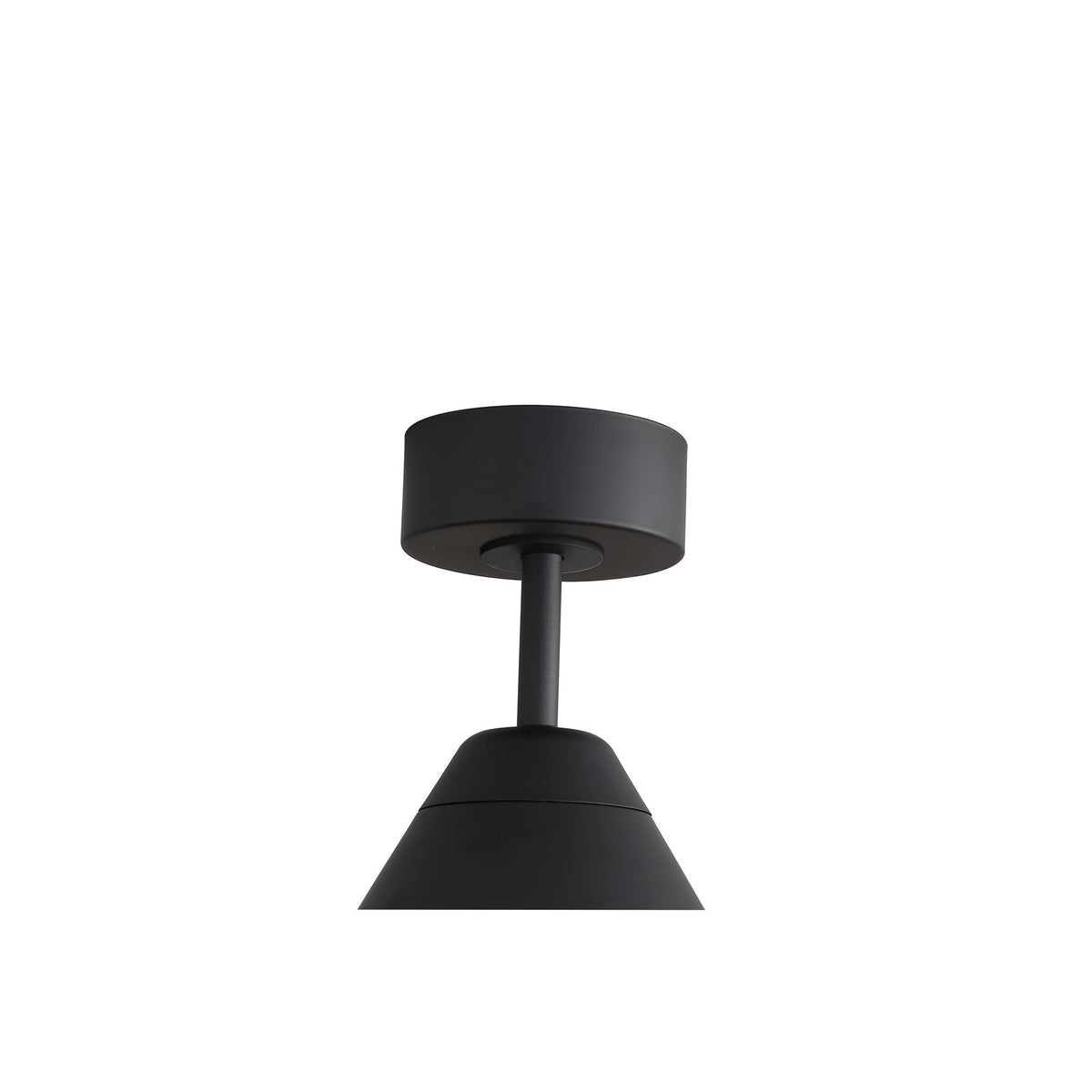 Millennium Lighting Karrston 54in 3-Blade LED Ceiling Fan | Transitional Matte Black and Walnut Acrylic Lens | Living Room | Model 1120LED-MBK-WT