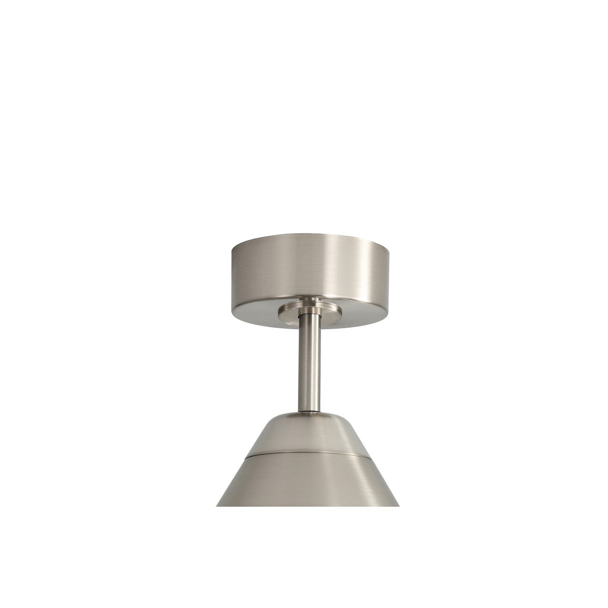 Millennium Lighting Karrston 60in 3-Blade Ceiling Fan | Transitional Brushed Nickel and Grey ABS | Bedroom & Living Room | Model 1121LED-BN-GR