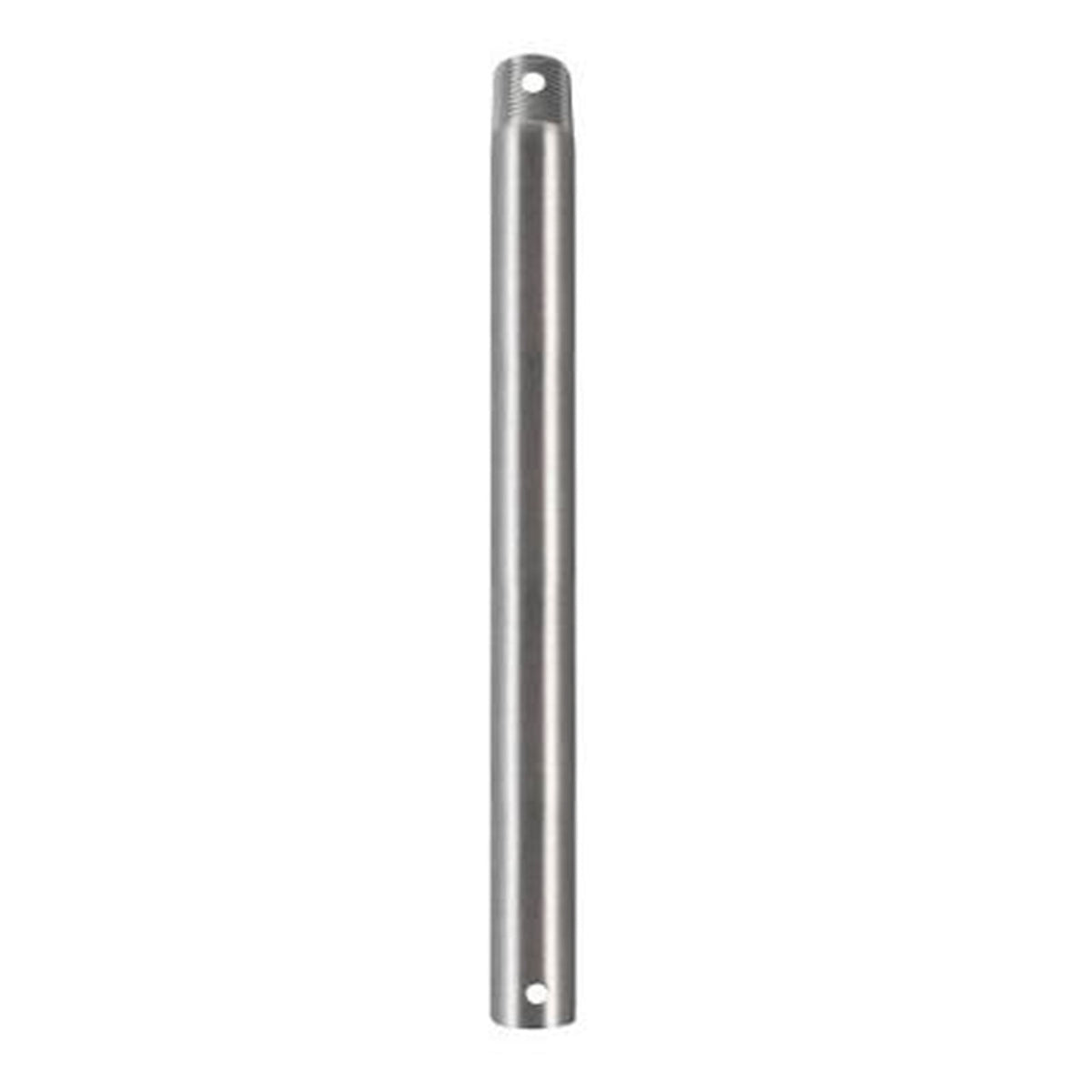 Millennium Lighting 12in Ceiling Fan Downrod | Traditional Brushed Nickel Steel | Bedroom & Living Room Fan Extension | Model DE12BN
