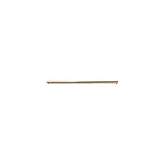 Millennium Lighting 36in Ceiling Fan Downrod | Traditional Brass Steel | Bedroom & Living Room Fan Extension | Model DE36BR