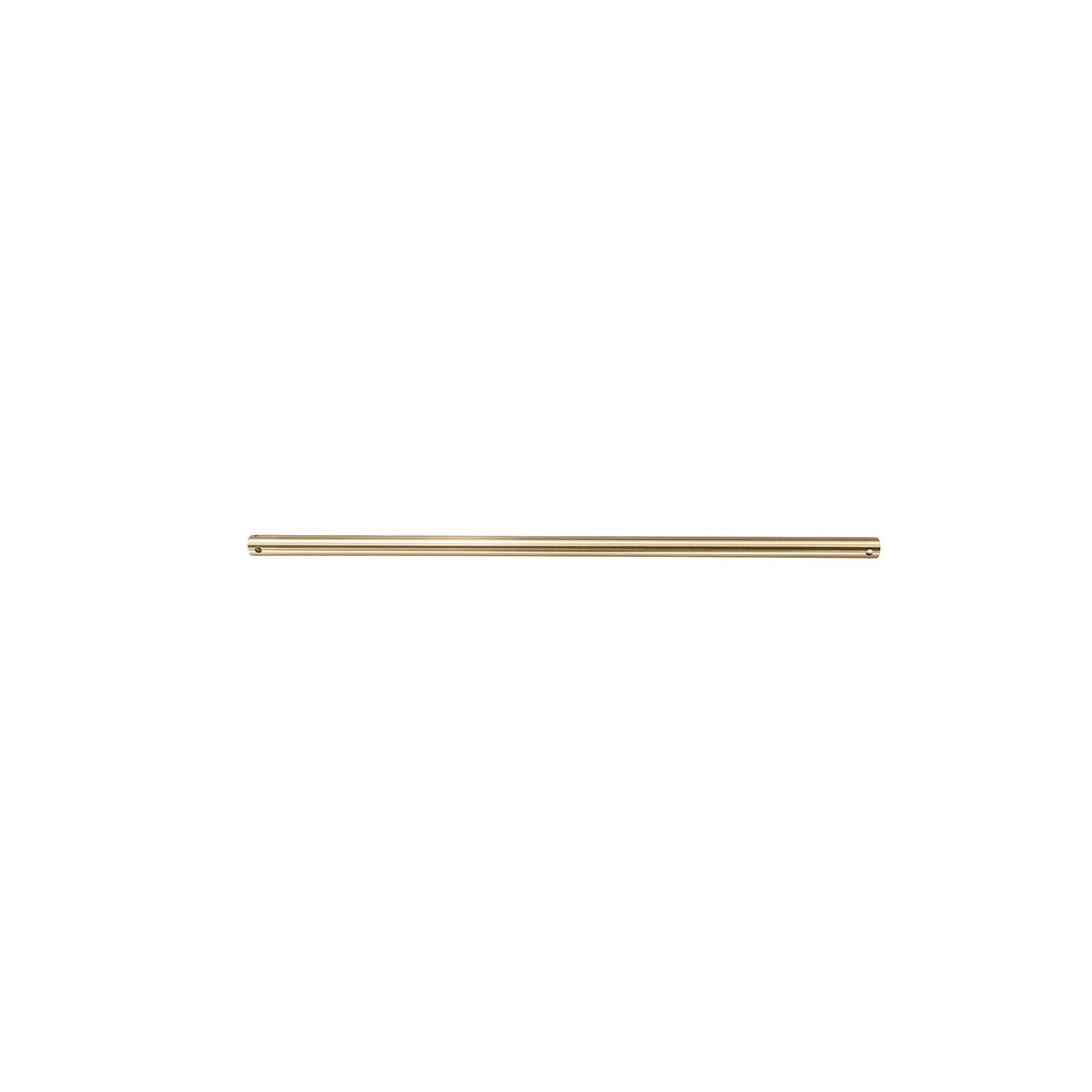 Millennium Lighting Ceiling Fan Downrod 48in | Traditional Brass Steel | Bedroom & Living Room | 48 x 0.5 x 0.5 in, Damp Rated | Model DE48BR