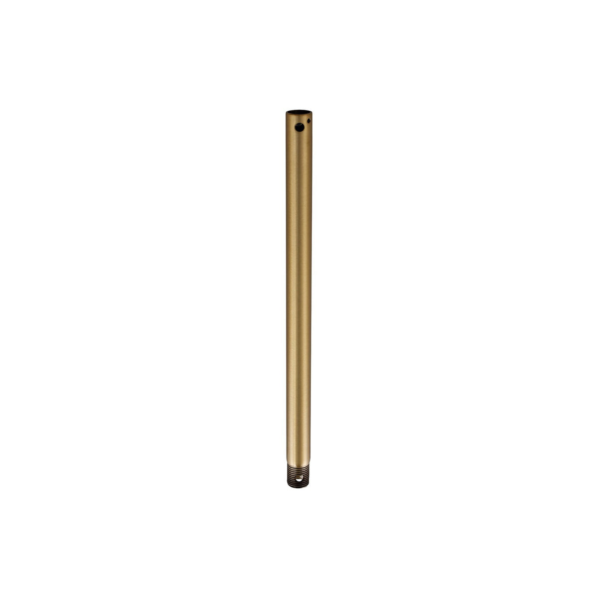 Millennium Lighting Ceiling Fan Downrod 36in | Traditional Brass Steel | High Ceiling Fan Extension | 36 x 0.5 x 0.5 in, Damp Rated | Model E36BR