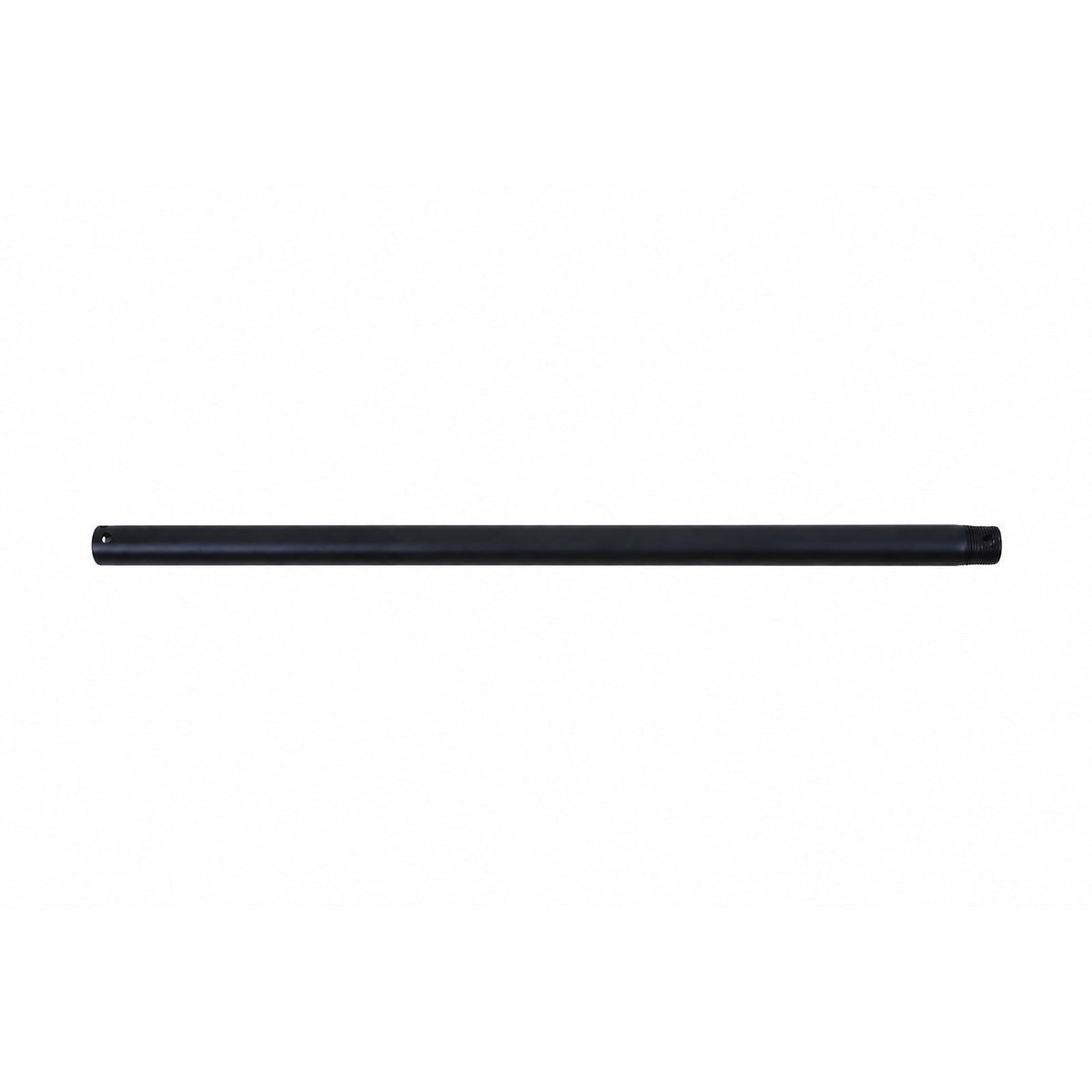 Millennium Lighting Ceiling Fan Downrod 24in | Traditional Matte Black Steel | Bedroom & Living Room | 24 x 0.75 x 0.75 in | Model EDR24MBK