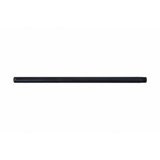 Millennium Lighting Ceiling Fan Downrod 24in | Traditional Matte Black Steel | Bedroom & Living Room | 24 x 0.75 x 0.75 in | Model EDR24MBK