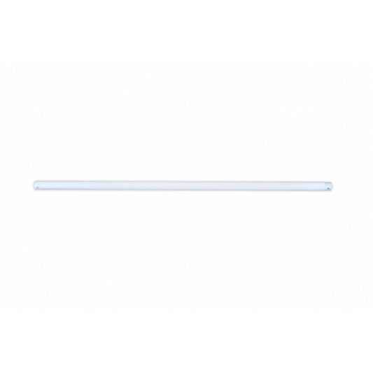 Millennium Lighting Ceiling Fan Downrod 36in | Traditional Matte White Steel | High Ceilings & Sloped Ceilings | 36 x 0.75 x 0.75 in | Model EDR36MWW