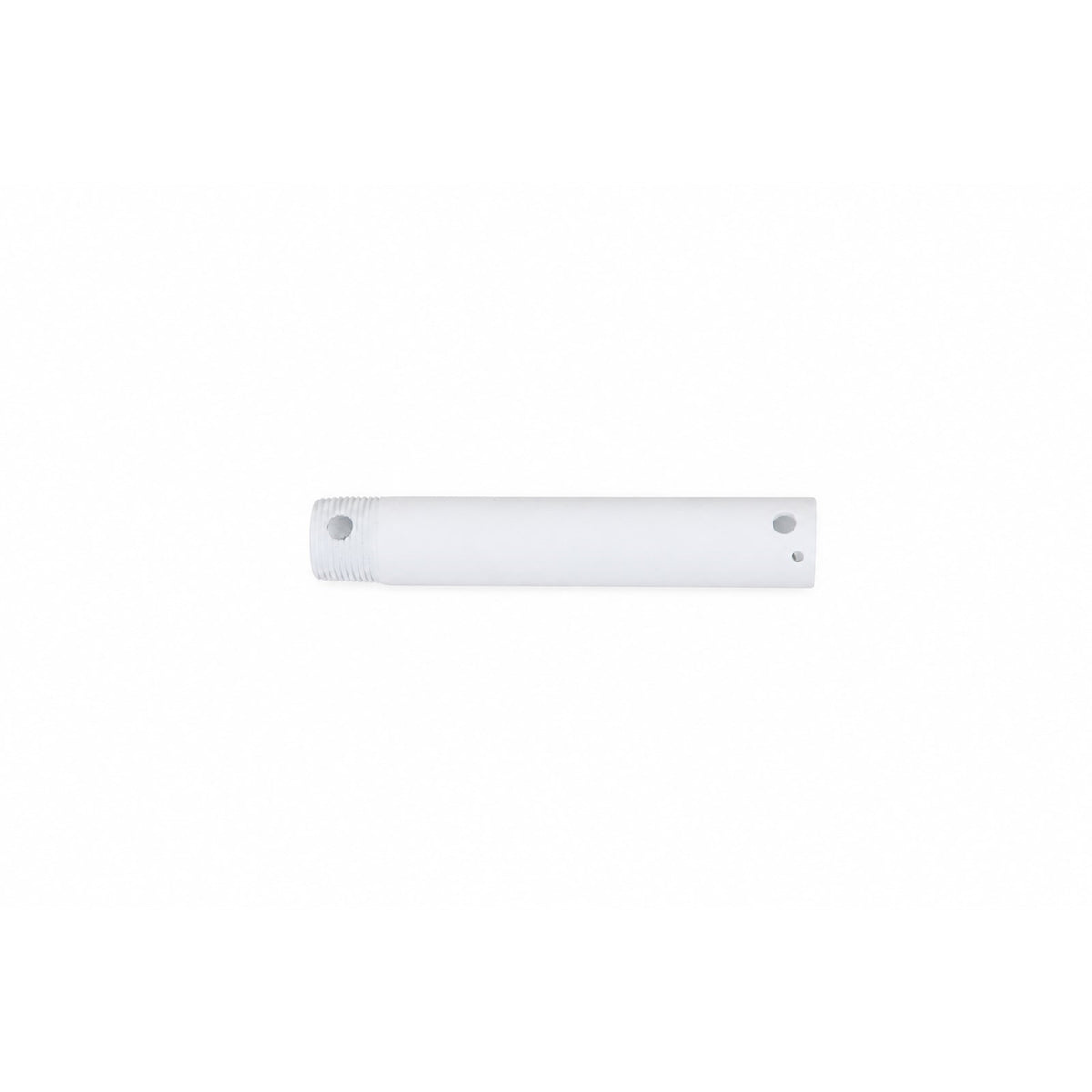 Millennium Lighting Ceiling Fan Downrod 6in | Traditional Matte White Steel | Bedroom & Living Room | 6 x 0.75 x 0.75 in | Model EDR6MWW