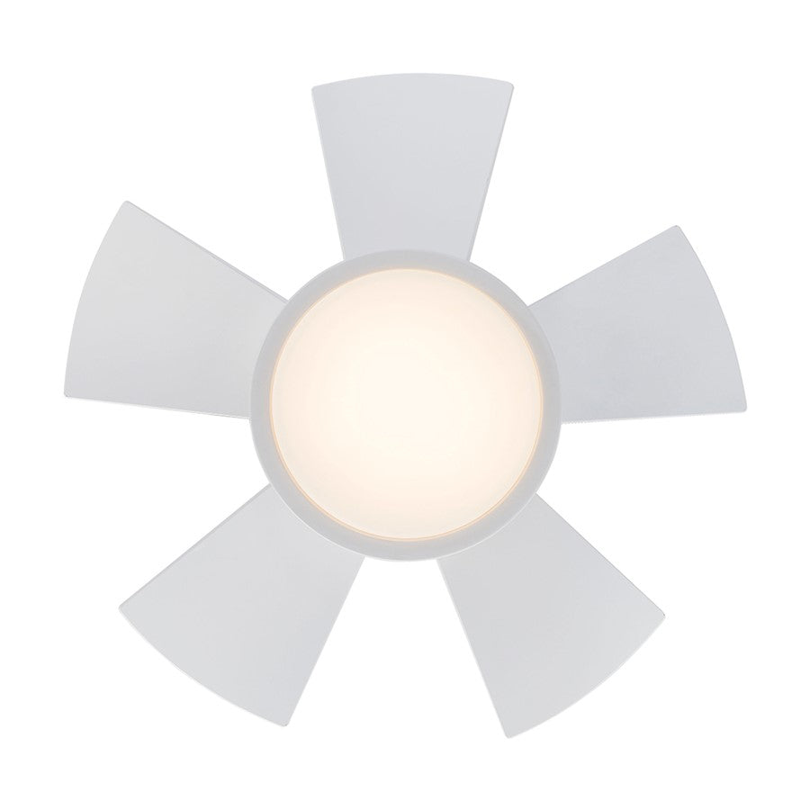 Modern Forms Vox 1-Light, Flush Ceiling Fan