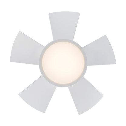 Modern Forms Vox 1-Light, Flush Ceiling Fan