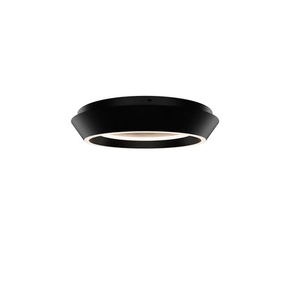 Modern Forms Tinzel 18" LED Flush/2700K, Black Gold/White