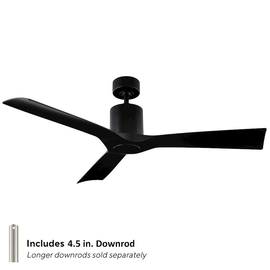 Modern Forms Aviator 3 Blade Ceiling Fan in Matte Black