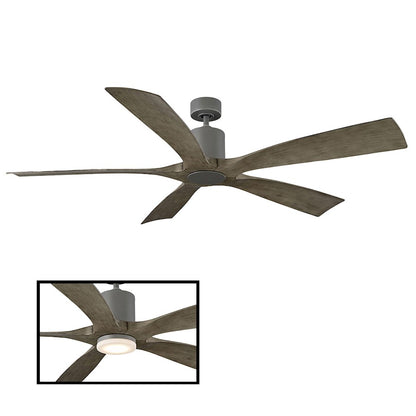 Modern Forms Aviator 1 Light, Ceiling Fan