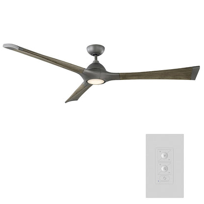 Modern Forms Woody 1 Light, Ceiling Fan