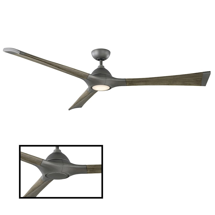 Modern Forms Woody 1 Light, Ceiling Fan