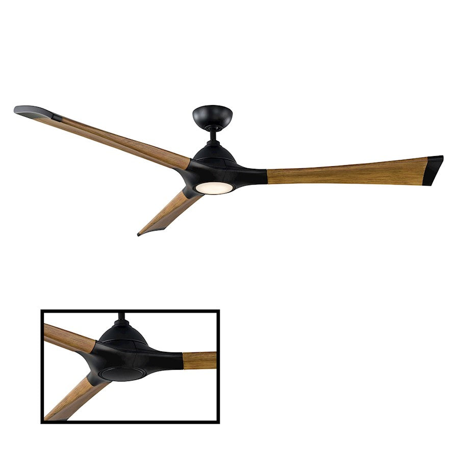 Modern Forms Woody 1 Light, Ceiling Fan