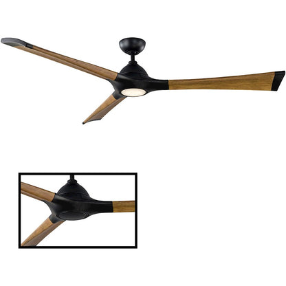Modern Forms Woody 1 Light, Ceiling Fan