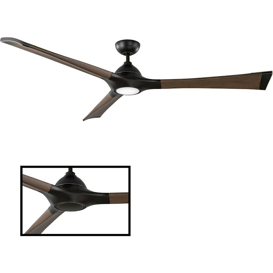 Modern Forms Woody 1 Light, Ceiling Fan