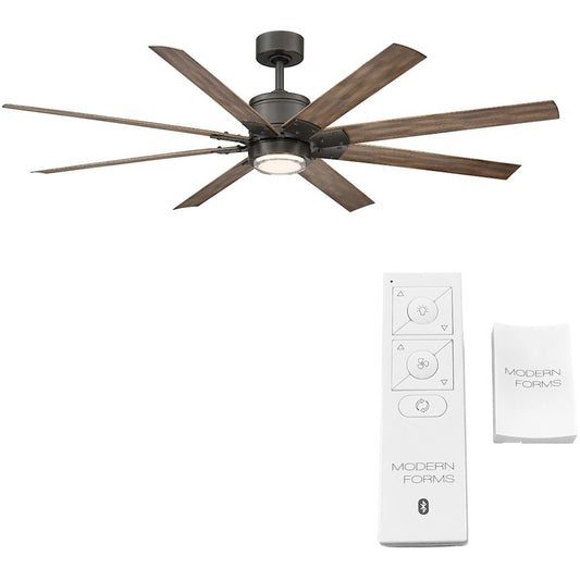 Modern Forms Renegade 1 Light, Ceiling Fan