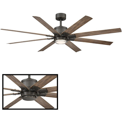 Modern Forms Renegade 1 Light, Ceiling Fan