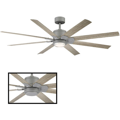 Modern Forms Renegade 1 Light, Ceiling Fan