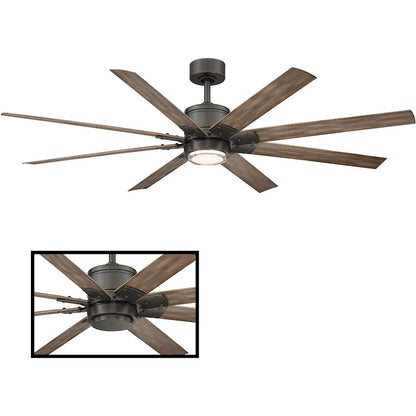 Modern Forms Renegade 1 Light, Ceiling Fan