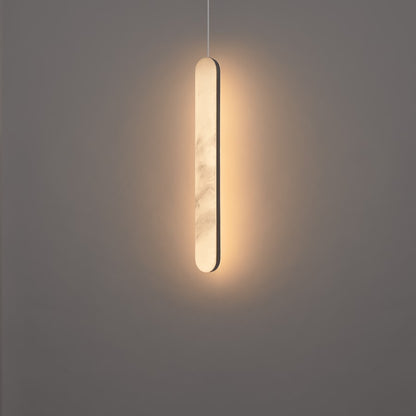 Modern Forms Cadiz 1Lt 18" LED Mini-Pendant, Nickel/Alabaster