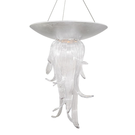 Modern Forms Tendril 1Lt 26" LED Pendant, Silver Leaf - PD-22532-SL