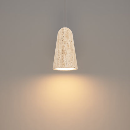Modern Forms Pompeii 6" LED Mini-Pendant, 2700K, Beige/Brass
