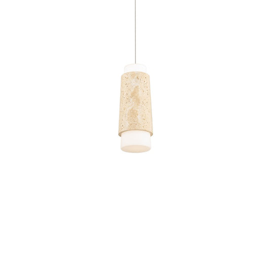 Modern Forms Chauncey 5" LED Mini-Pendant, BG/BR/BG/Opal - PD-5513-40-WV-AB