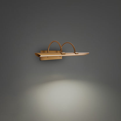 Modern Forms Ansel 1Lt 18" LED Picture Light, 2700K, Aged Brass