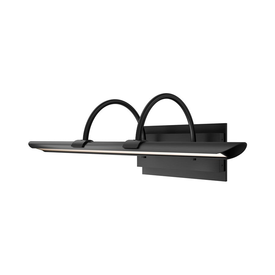 Modern Forms Ansel 1Lt 18" LED Picture Light/2700K, Black - PL-36518-27-BK