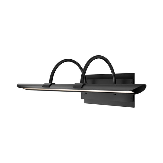 Modern Forms Ansel 1Lt 18" LED Picture Light/3000K, Black - PL-36518-30-BK