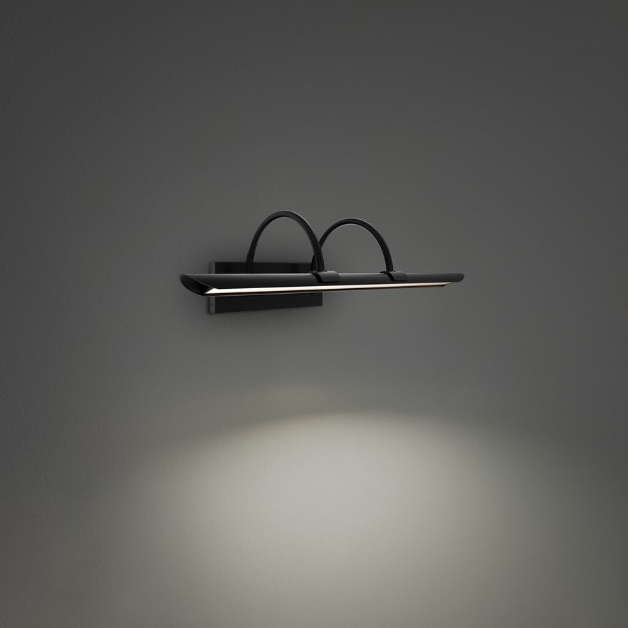 Modern Forms Ansel 1Lt 18" LED Picture Light, 3000K, Black