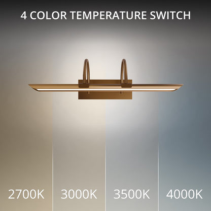 Modern Forms Ansel 1Lt 18" LED Picture Light, 3500K, Aged Brass