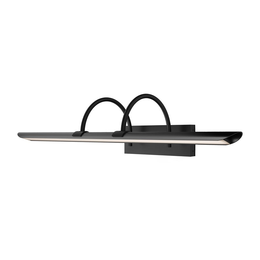 Modern Forms Ansel 1Lt 24" LED Picture Light/3000K, Black - PL-36524-30-BK