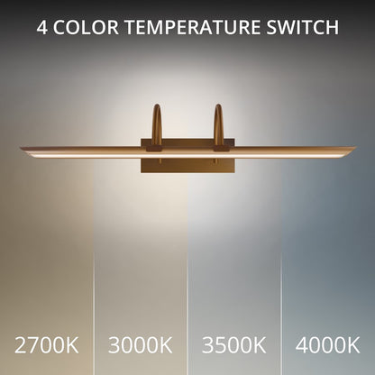 Modern Forms Ansel 1Lt 24" LED Picture Light, 4000K, Aged Brass