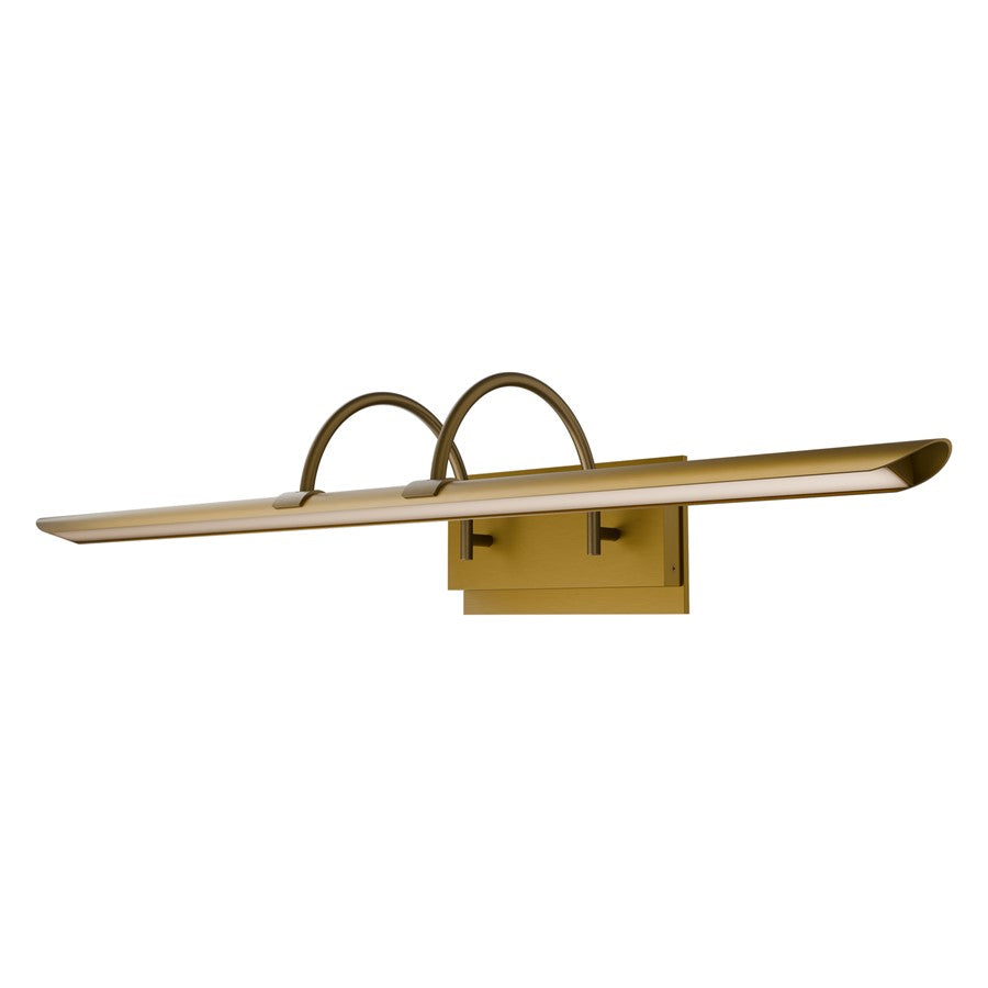 Modern Forms Ansel 1Lt 30" LED Picture Light/2700K, Aged Brass - PL-36530-27-AB