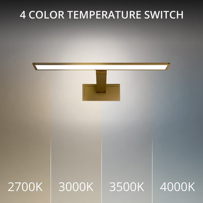 Modern Forms Diver 1Lt 18" LED Picture Light, 2700K, Aged Brass